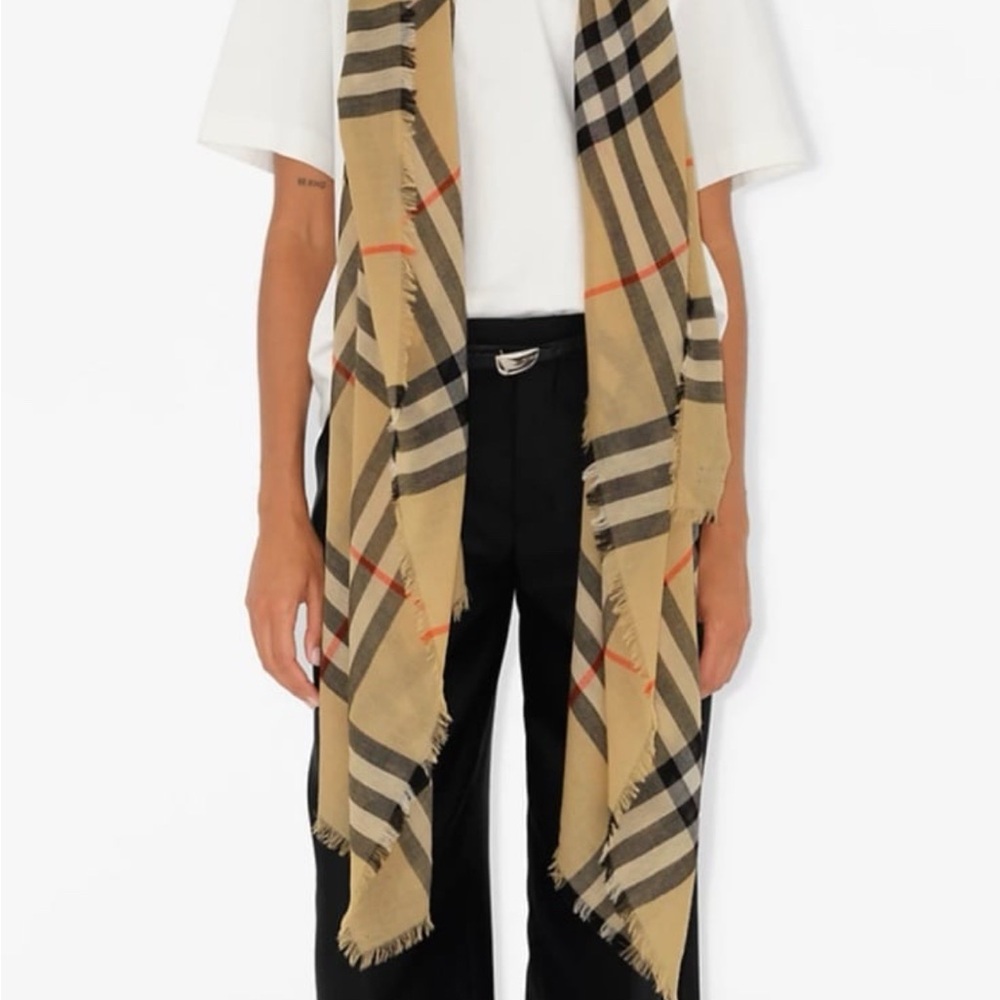 Burberry Check Scarf